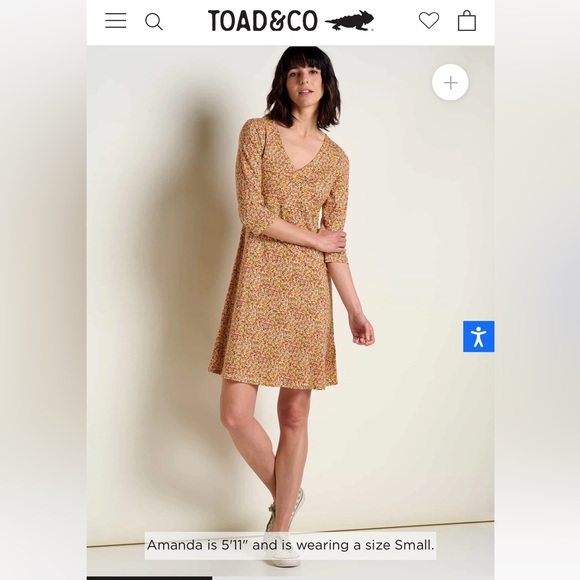 Horny toad Rosalinda dress - Picture 4 of 5